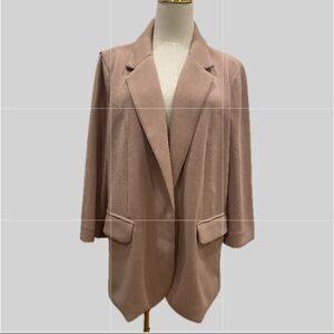 Stitch Fix NWT B Skies Are Blue  Blazer in Blush 2X